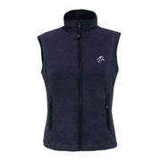 EQUINE HORSE EQUINE HORSE Gilet in micropile donna full zip Blue navy abbigliamento tecnico da scuderia (09EH-906) 09EH-906 BLUE NAVY 