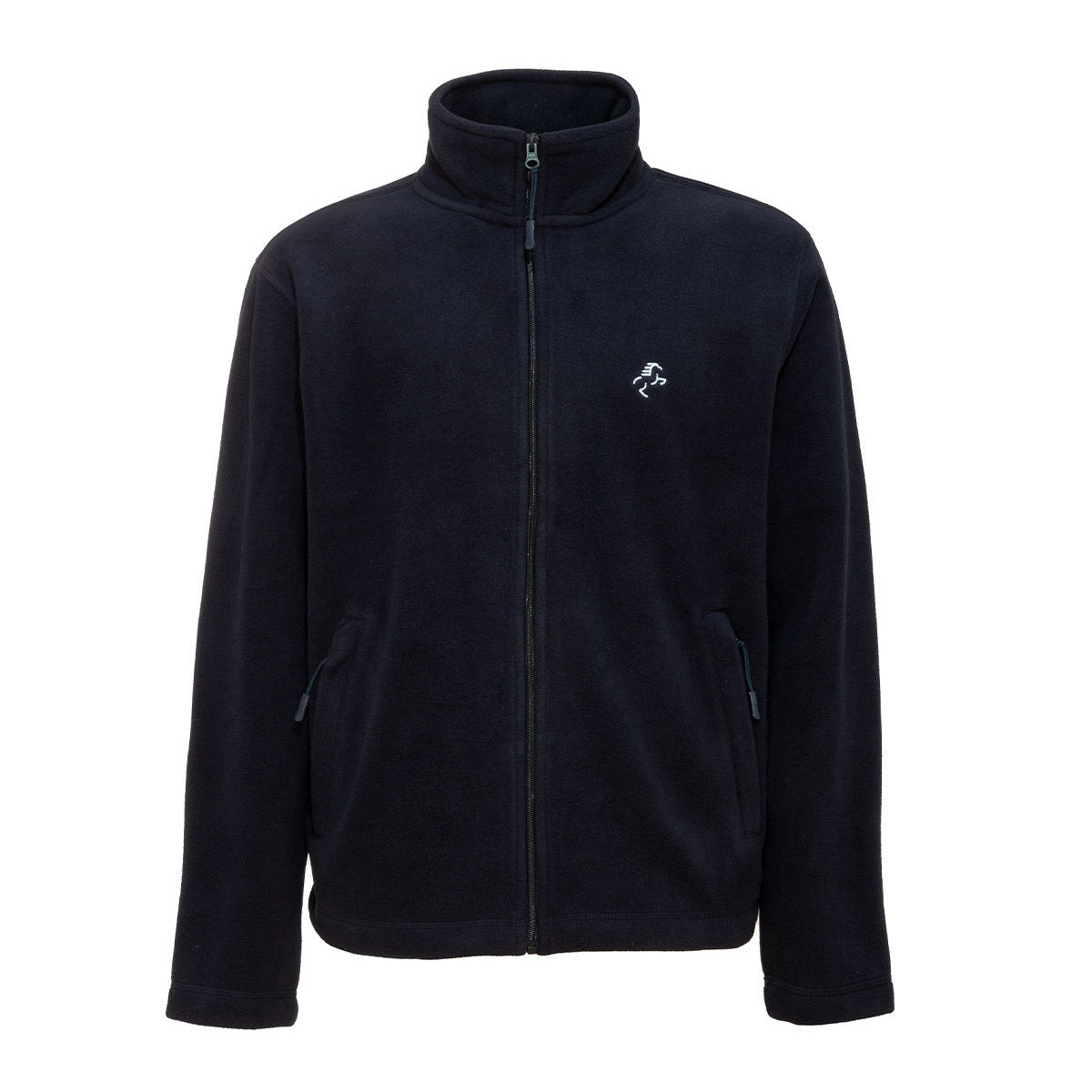 EQUINE HORSE EQUINE HORSE Micropile donna full zip Blue navy abbigliamento tecnico da scuderia (09EH-907) 09EH-907 BLUE NAVY 