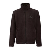 EQUINE HORSE EQUINE HORSE Micropile donna full zip Marrone abbigliamento tecnico da scuderia (09EH-907) 09EH-907 MARRONE 