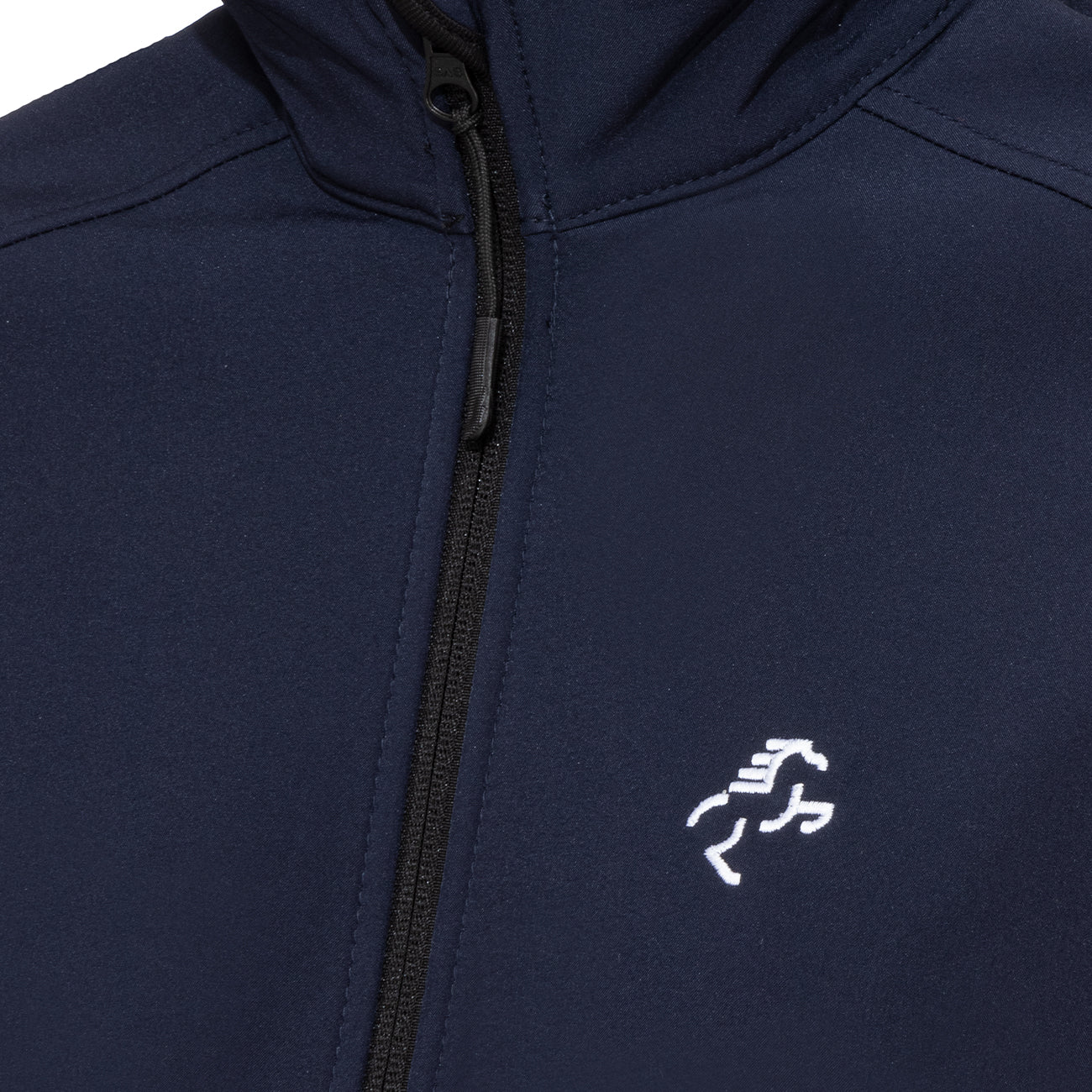 EQUINE HORSE EQUINE HORSE Softshell donna full zip Blue navy abbigliamento tecnico da scuderia (09EH-K400) 09EH-K400 BLUE NAVY 