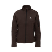 EQUINE HORSE EQUINE HORSE Softshell donna full zip Marrone abbigliamento tecnico da scuderia (09EH-K400) 09EH-K400 MARRONE 