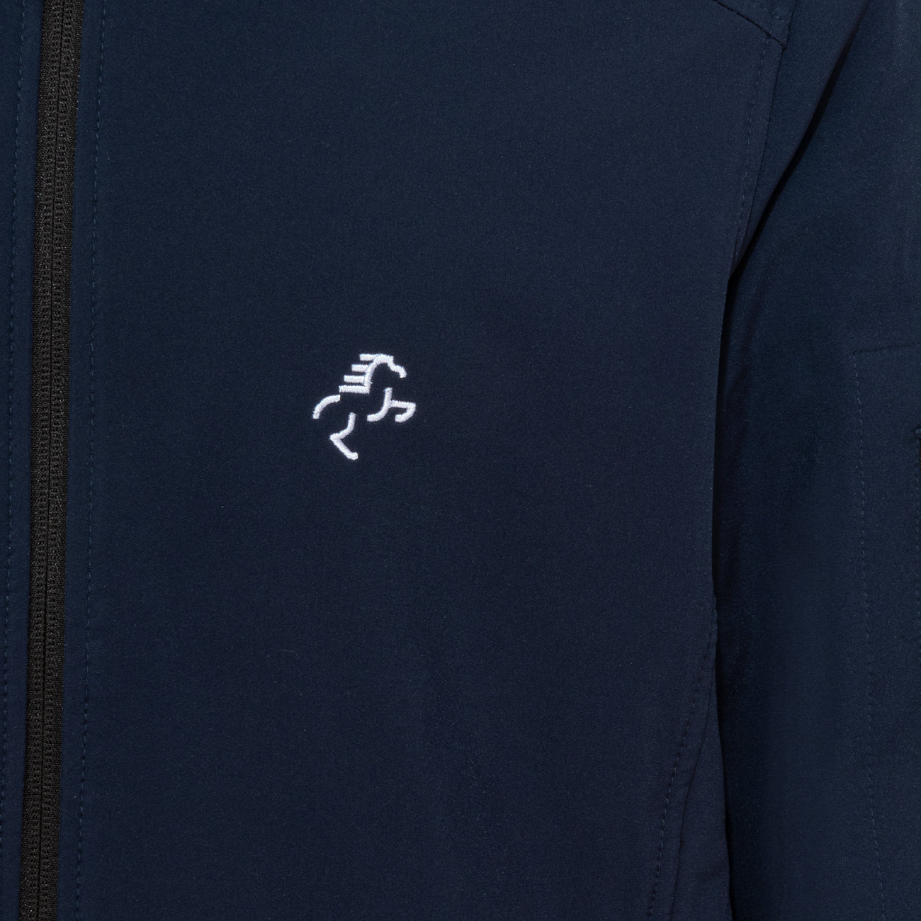 EQUINE HORSE EQUINE HORSE Softshell uomo full zip Blue navy abbigliamento tecnico da scuderia (09EH-K401) 09EH-K401 BLUE NAVY 