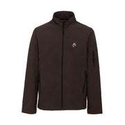 EQUINE HORSE EQUINE HORSE Softshell uomo full zip Marrone abbigliamento tecnico da scuderia (09EH-K401) 09EH-K401 MARRONE 