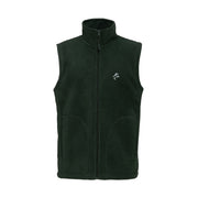 EQUINE HORSE EQUINE HORSE Gilet in micropile uomo full zip Forest green abbigliamento tecnico da scuderia (09EH-K913) 09EH-K913 FOREST GREEN 