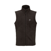 EQUINE HORSE EQUINE HORSE Gilet in micropile uomo full zip Marrone abbigliamento tecnico da scuderia (09EH-K913) 09EH-K913 MARRONE 