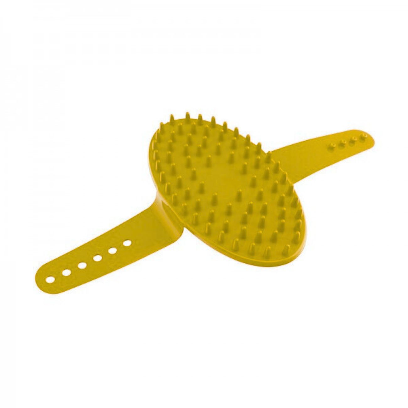 EQUINE HORSE EQUINE HORSE Nubs curry comb Giallo attrezzatura da scuderia (4597) 4597 GIALLO 