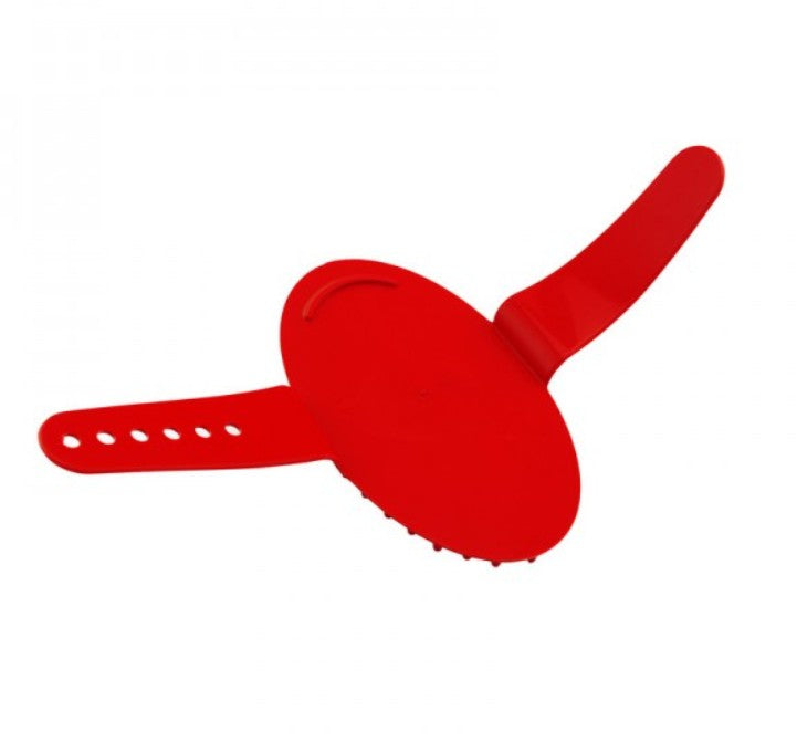 EQUINE HORSE EQUINE HORSE Nubs curry comb Rosso attrezzatura da scuderia (4597) 4597 ROSSO 