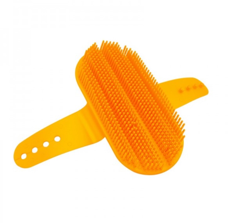 EQUINE HORSE EQUINE HORSE Curry comb for kids Arancione attrezzatura da scuderia (4599) 4599 ARANCIONE 
