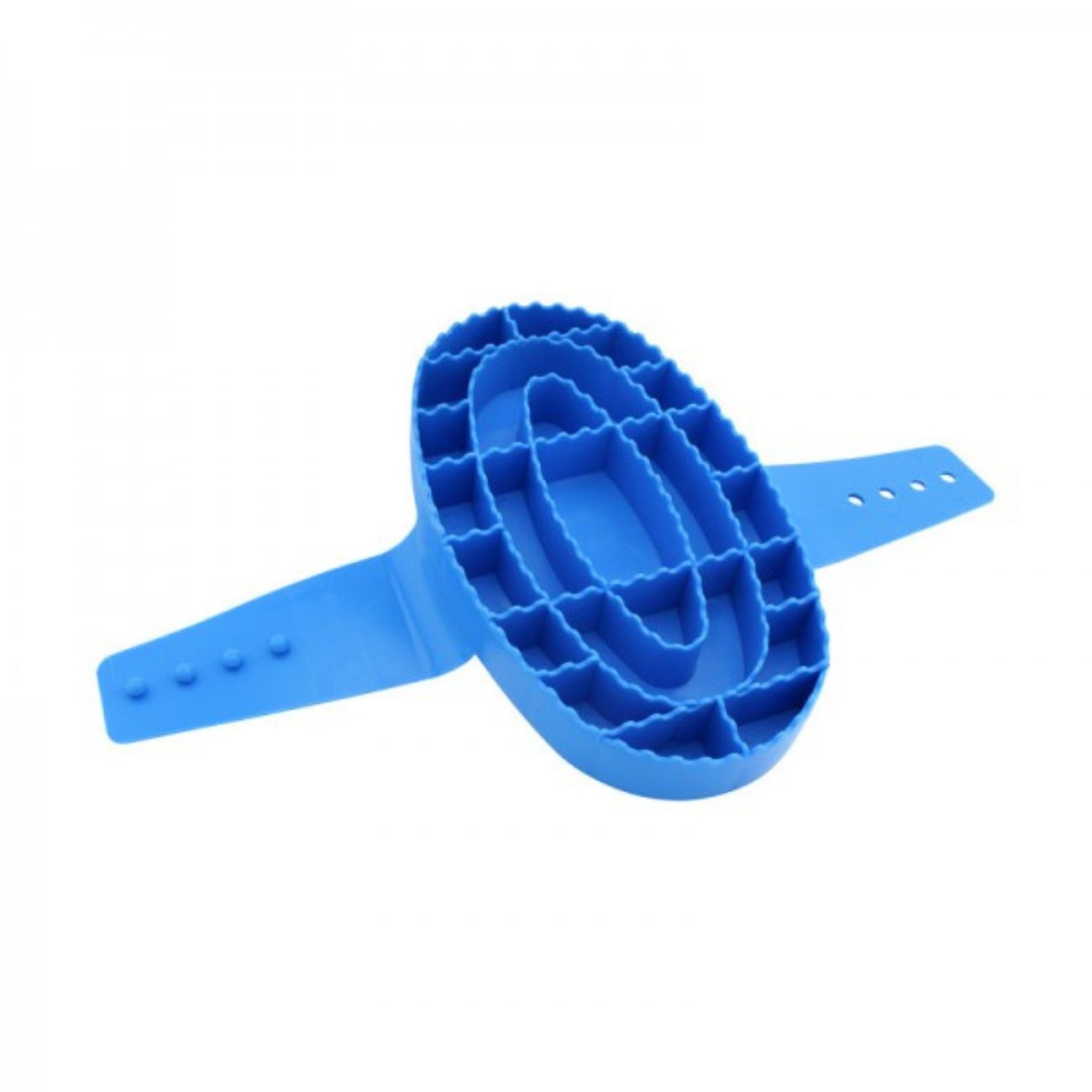 EQUINE HORSE EQUINE HORSE Serrated curry comb Azzurro attrezzatura da scuderia (4603) 4603 AZZURRO 