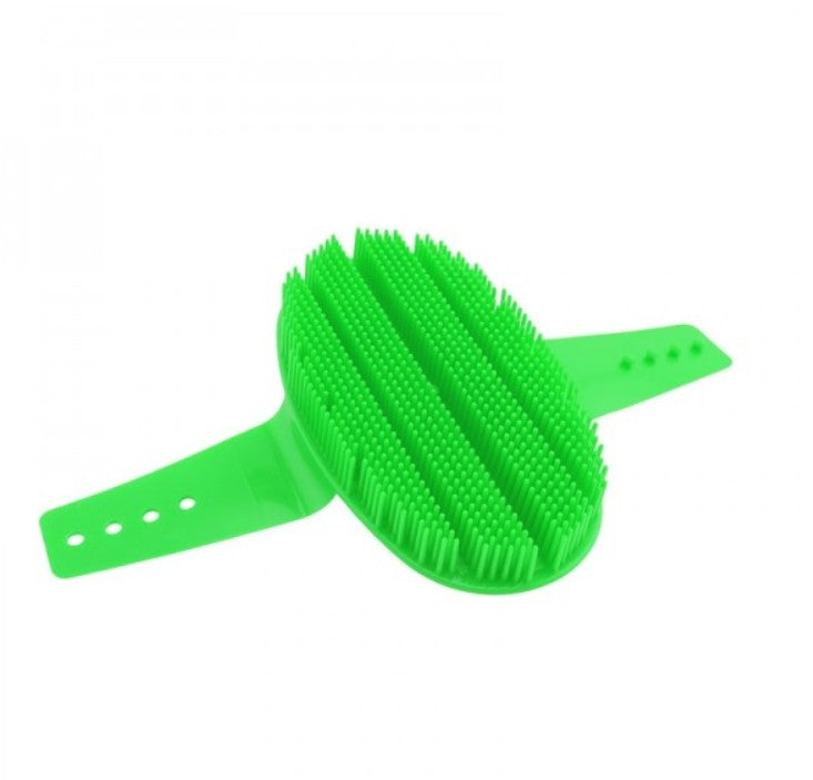 EQUINE HORSE EQUINE HORSE Pin curry comb Verde attrezzatura da scuderia (4604) 4604 VERDE 