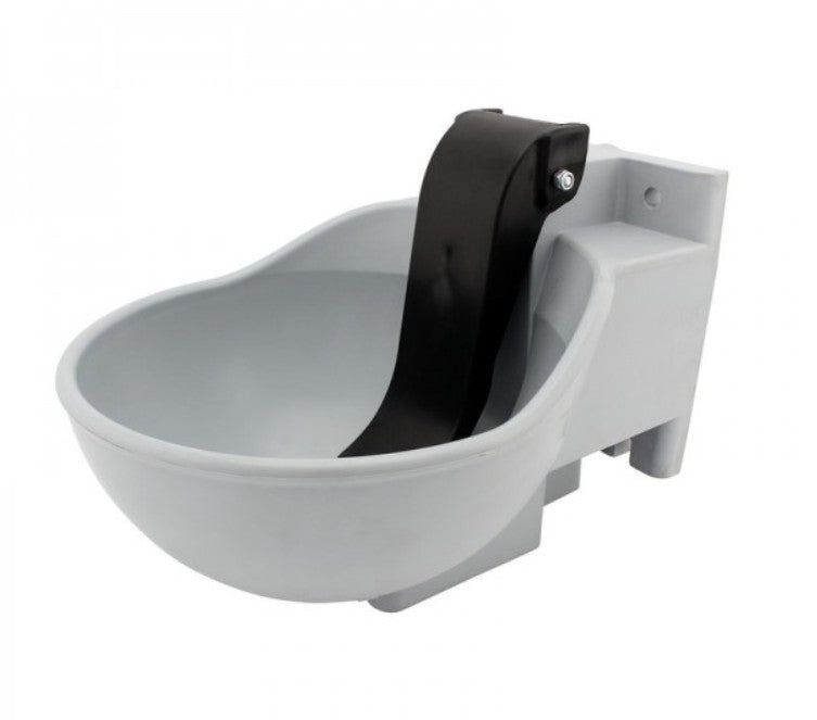 EQUINE HORSE EQUINE HORSE Drinking bowl with tongue, large Grigio attrezzatura da scuderia (6215) 6215 GRIGIO 