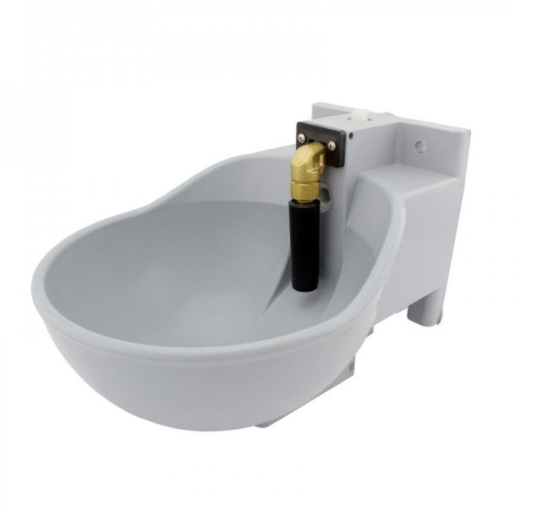 EQUINE HORSE EQUINE HORSE Drinking bowl with pendula valve, large Grigio attrezzatura da scuderia (6220) 6220 GRIGIO 