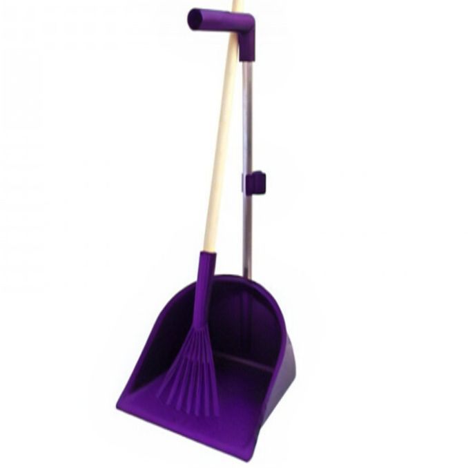 EQUINE HORSE EQUINE HORSE Manure collector with aluminium stick Viola attrezzatura da scuderia (7656) 7656 VIOLA 