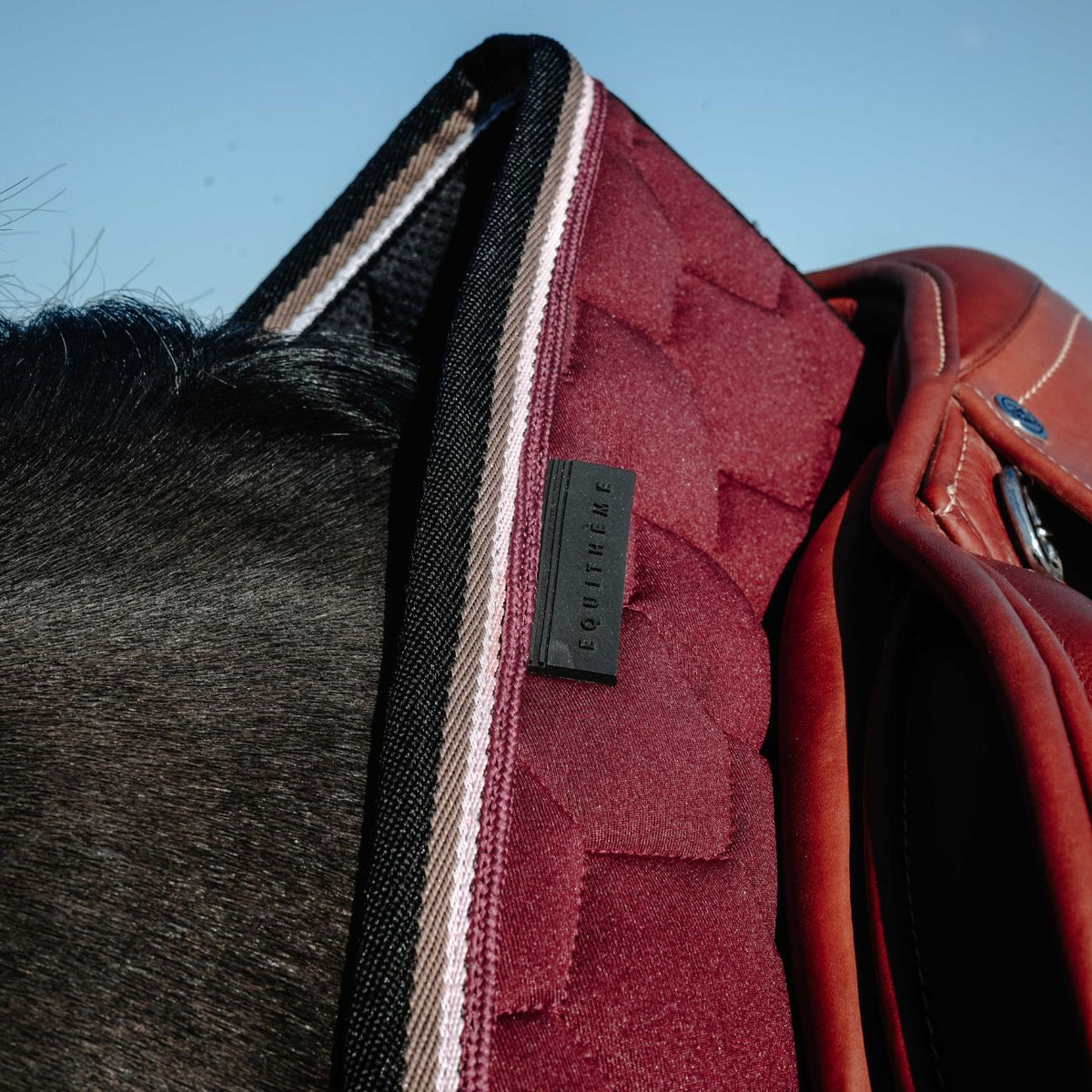 EQUITHEME Sottosella Coco Bordeaux 2049130 33BURGUNDY 