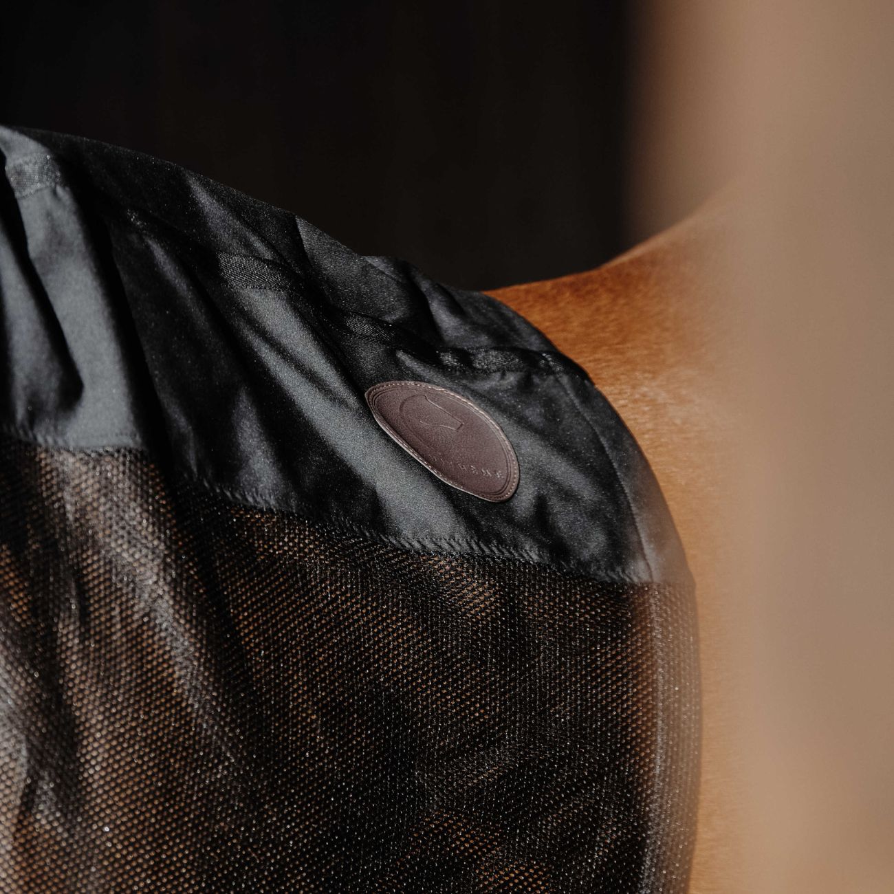 EQUITHEME Protezione Per Collo In Lycra/Mesh Equitheme 400412 BLACK 