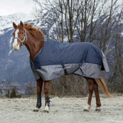 EQUITHEME Coperta Tyrex 600D Equitheme 400909 NAVY BLUE/GREY 