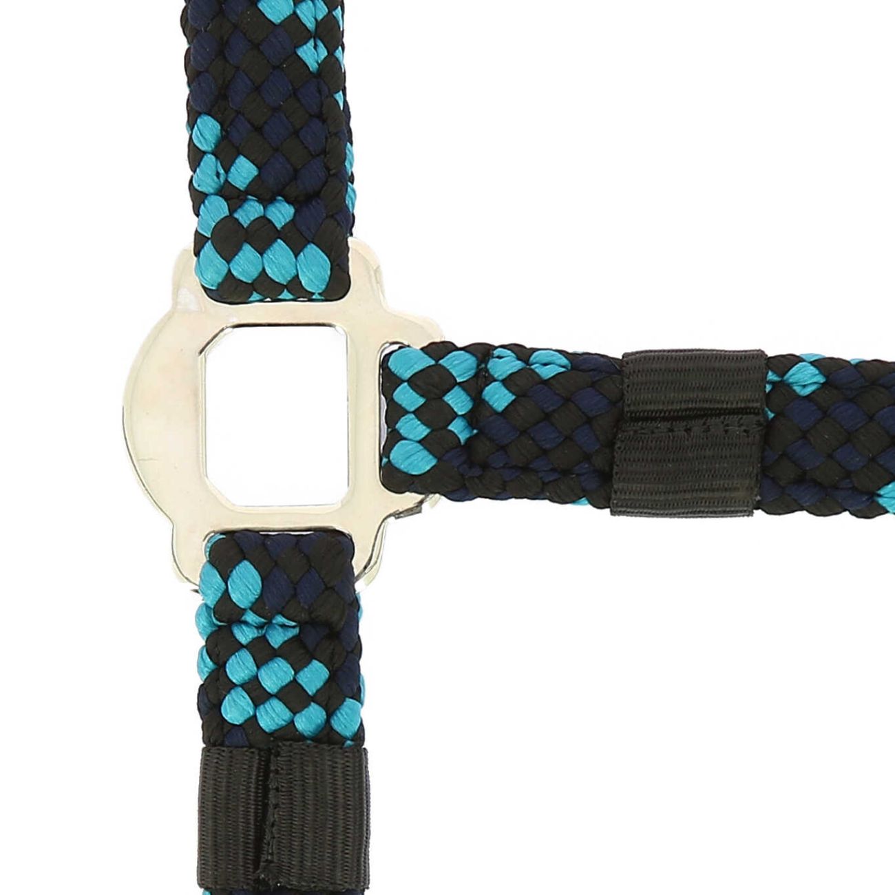 EQUITHEME EQUITHEME BRAID Dark Blues/Turquoise - CAPEZZINI E CAPEZZE 510627 177DARK BLUES/TURQUOISE 