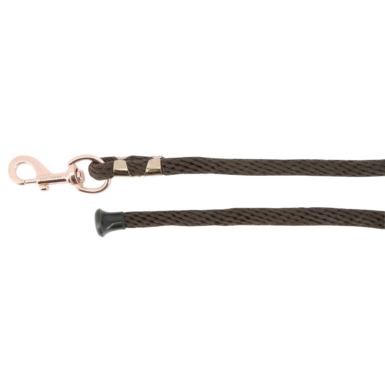 EQUITHEME Lunghina Soft Con Fibbie Oro Rosa 2m Equitheme 520085 004CHOCOLATE 