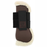 EQUITHEME STINCHIERE CON AGNELLINO SINTETICO BOA<BR/> 530818 BROWN 