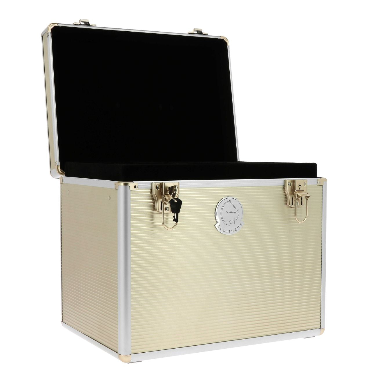 EQUITHEME Bauletto Grooming Box Je T'aime Equitheme Beige 700011 047ALMOND 