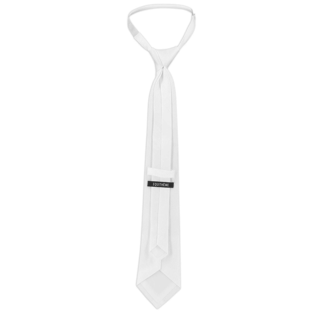 EQUITHEME Cravatta Elastica Trevira Equitheme 930203 WHITE 