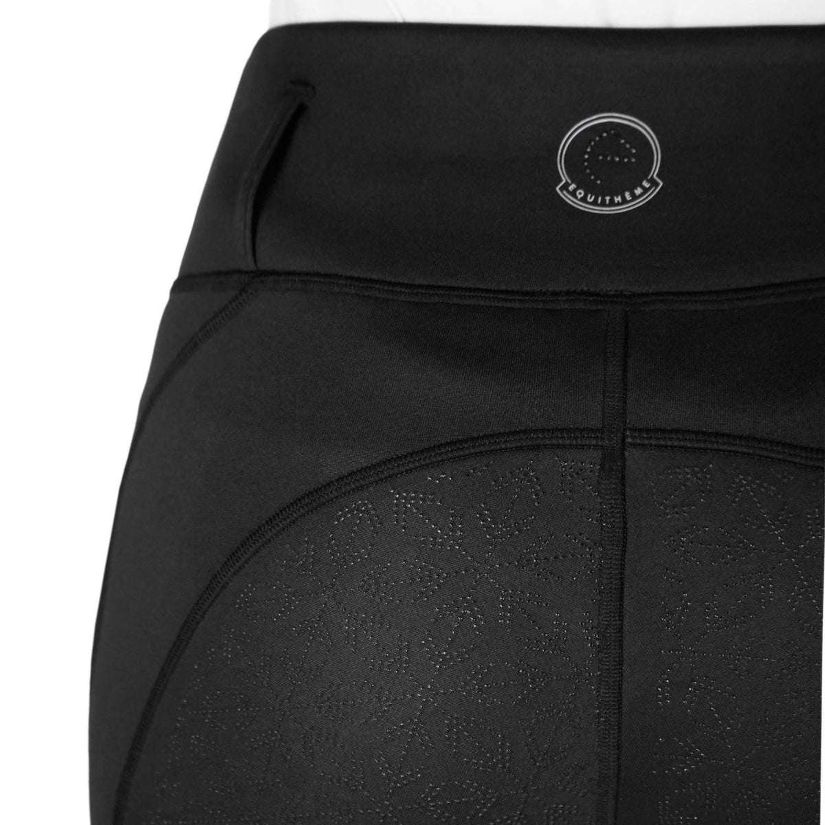 EQUITHEME Leggings Donna Invernali Polar EK-Neva 979168 BLACK 