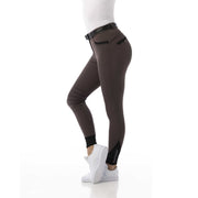 EQUITHEME Pantaloni Safir Equitheme 979357 BROWN/BLACK 