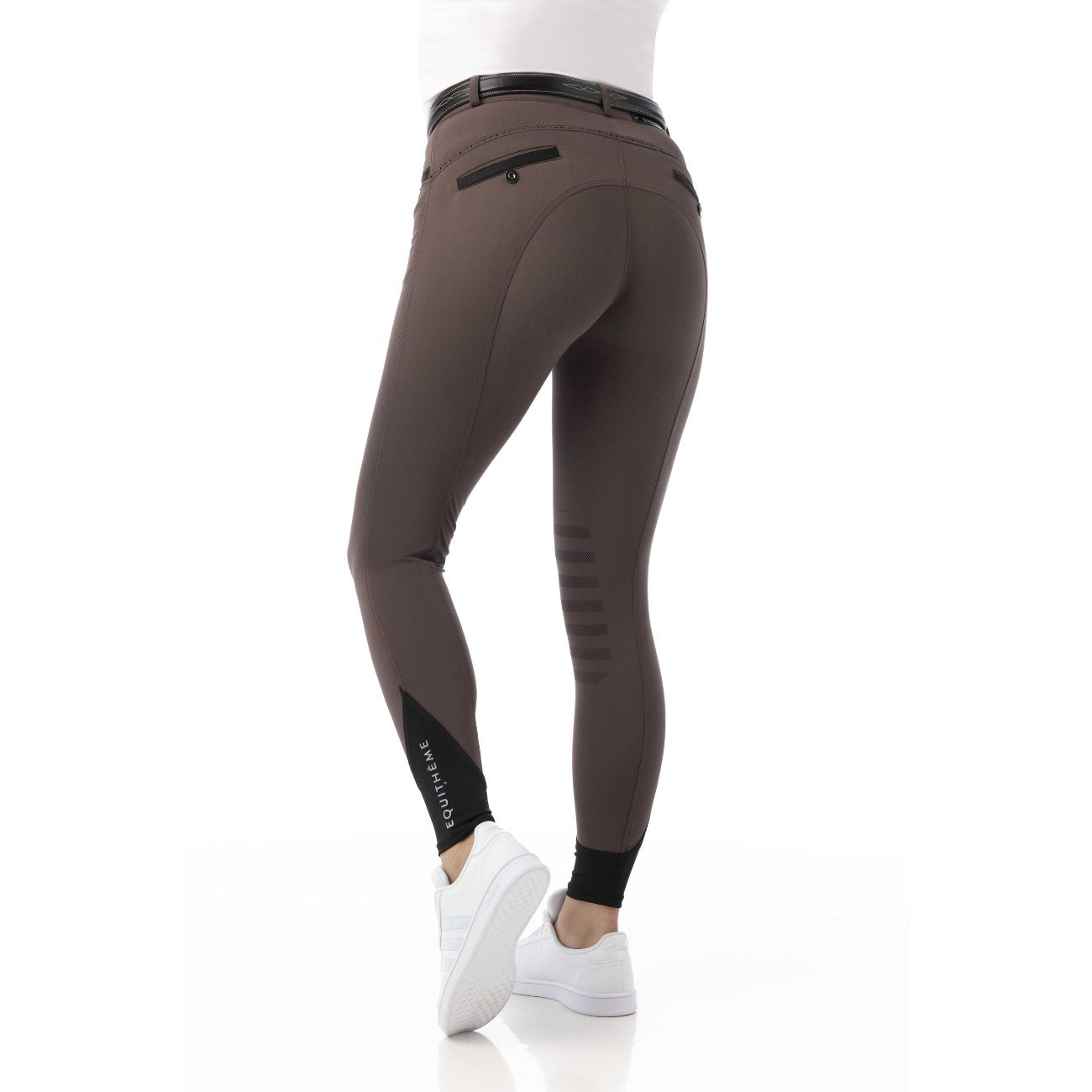 EQUITHEME Pantaloni Safir Equitheme 979357 BROWN/BLACK 