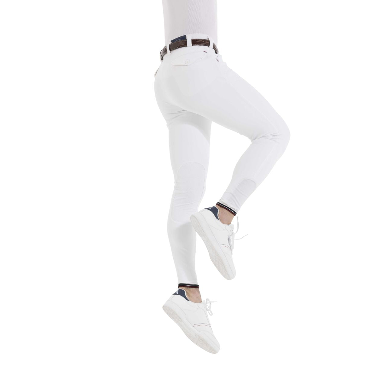 EQUITHEME Pantaloni Da Uomo Eliot Equitheme 979368 WHITE 