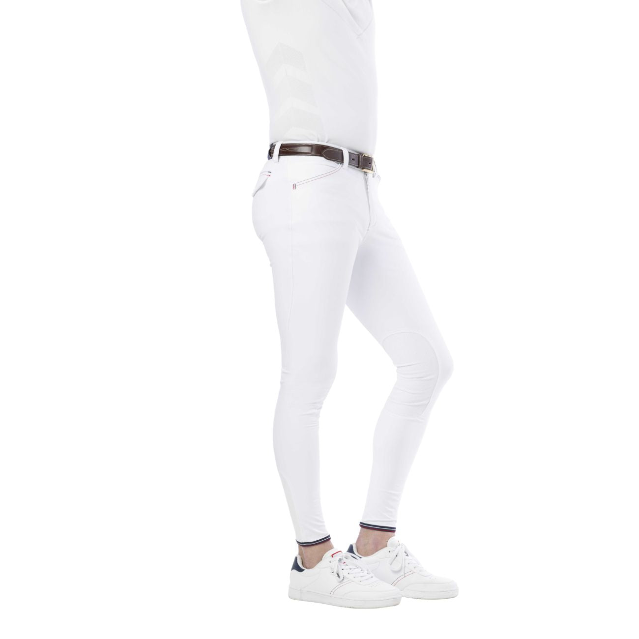 EQUITHEME Pantaloni Da Uomo Eliot Equitheme 979368 WHITE 