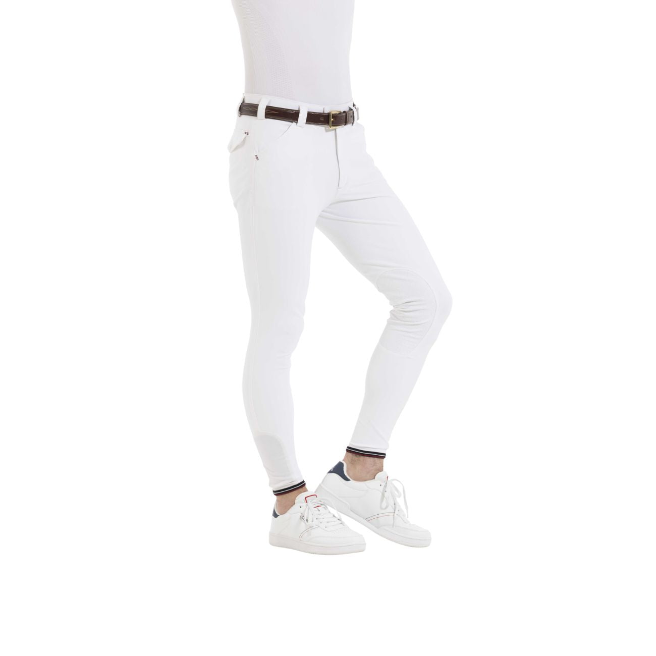 EQUITHEME Pantaloni Da Uomo Eliot Equitheme 979368 WHITE 