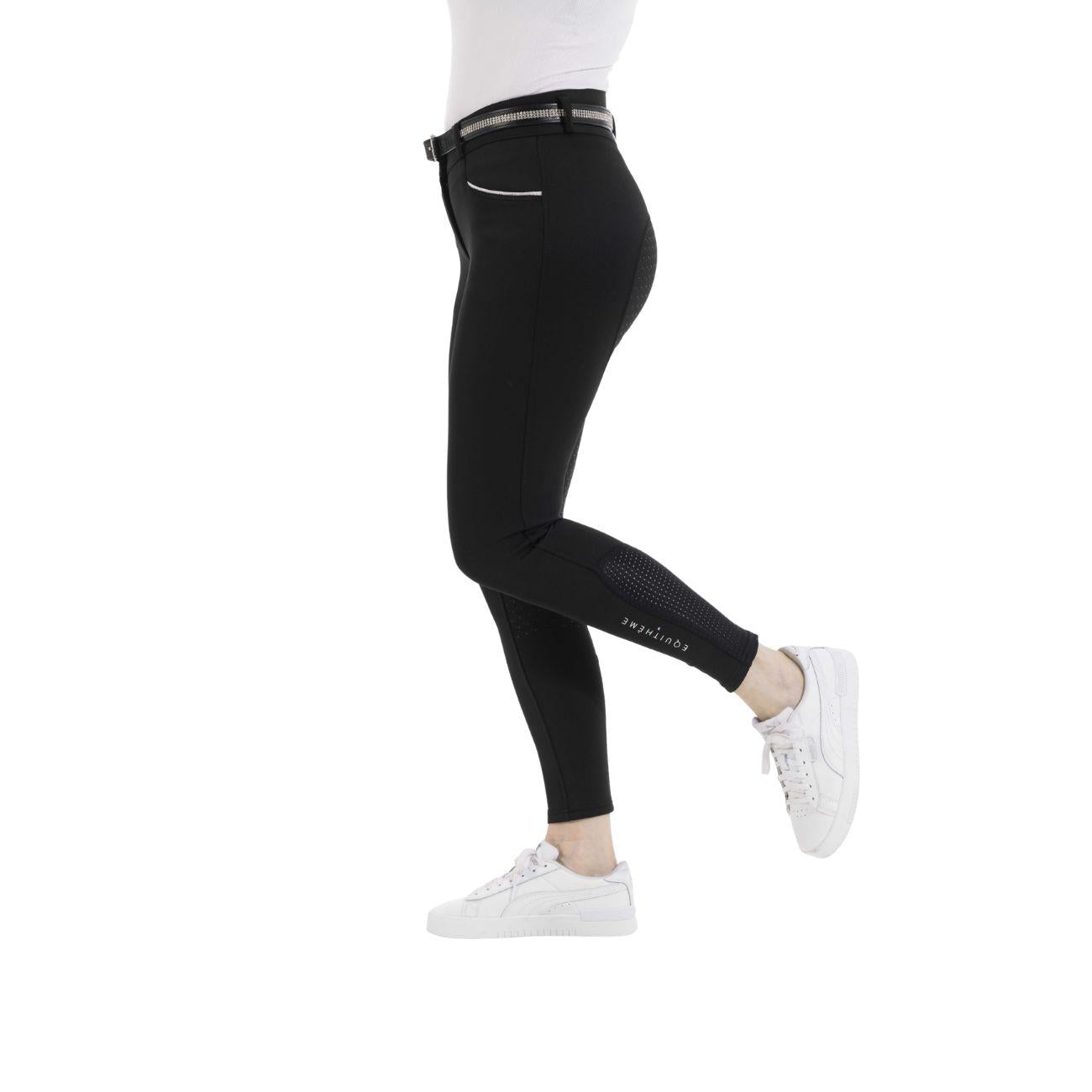 EQUITHEME Pantaloni Da Donna Claudine Equitheme Nero 979788 2NERO 