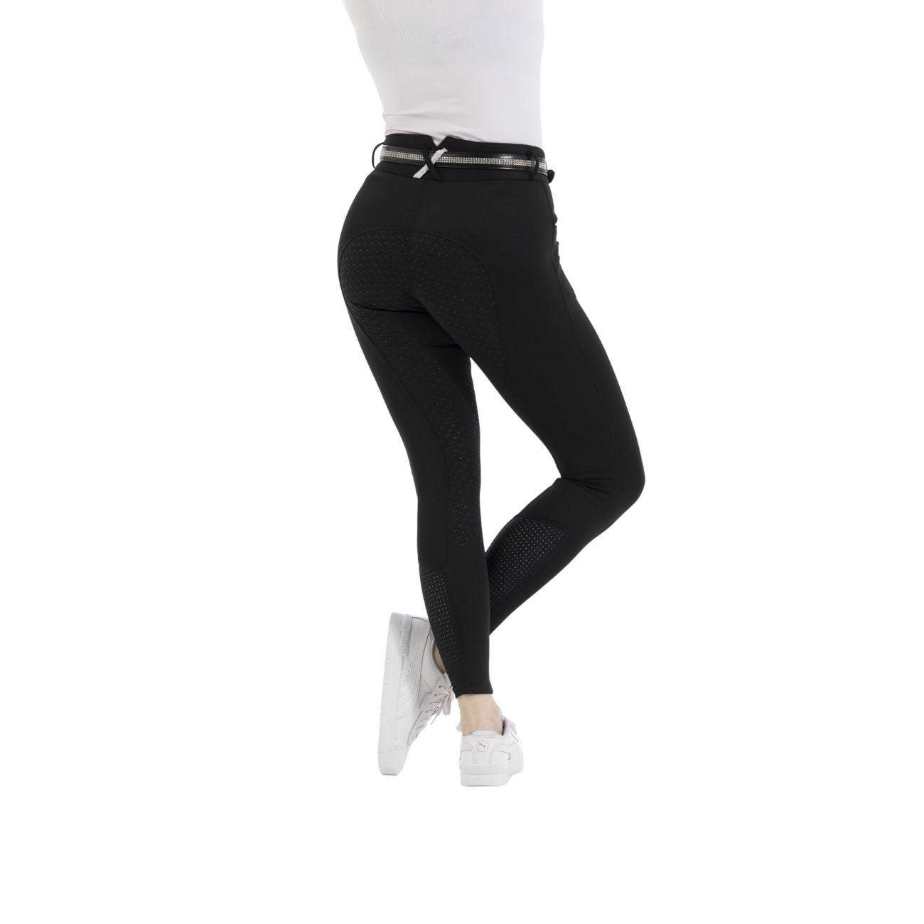EQUITHEME Pantaloni Da Donna Claudine Equitheme Nero 979788 BLACK 