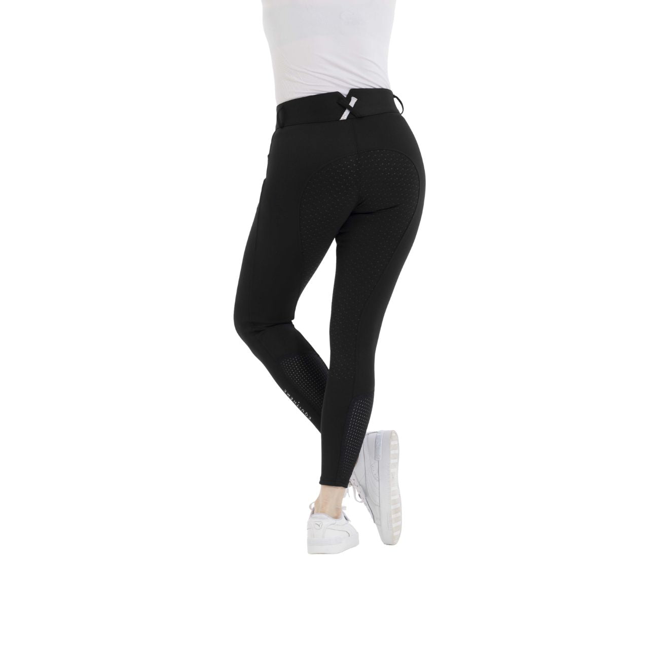 EQUITHEME Pantaloni Da Donna Claudine Equitheme Nero 979788 BLACK 