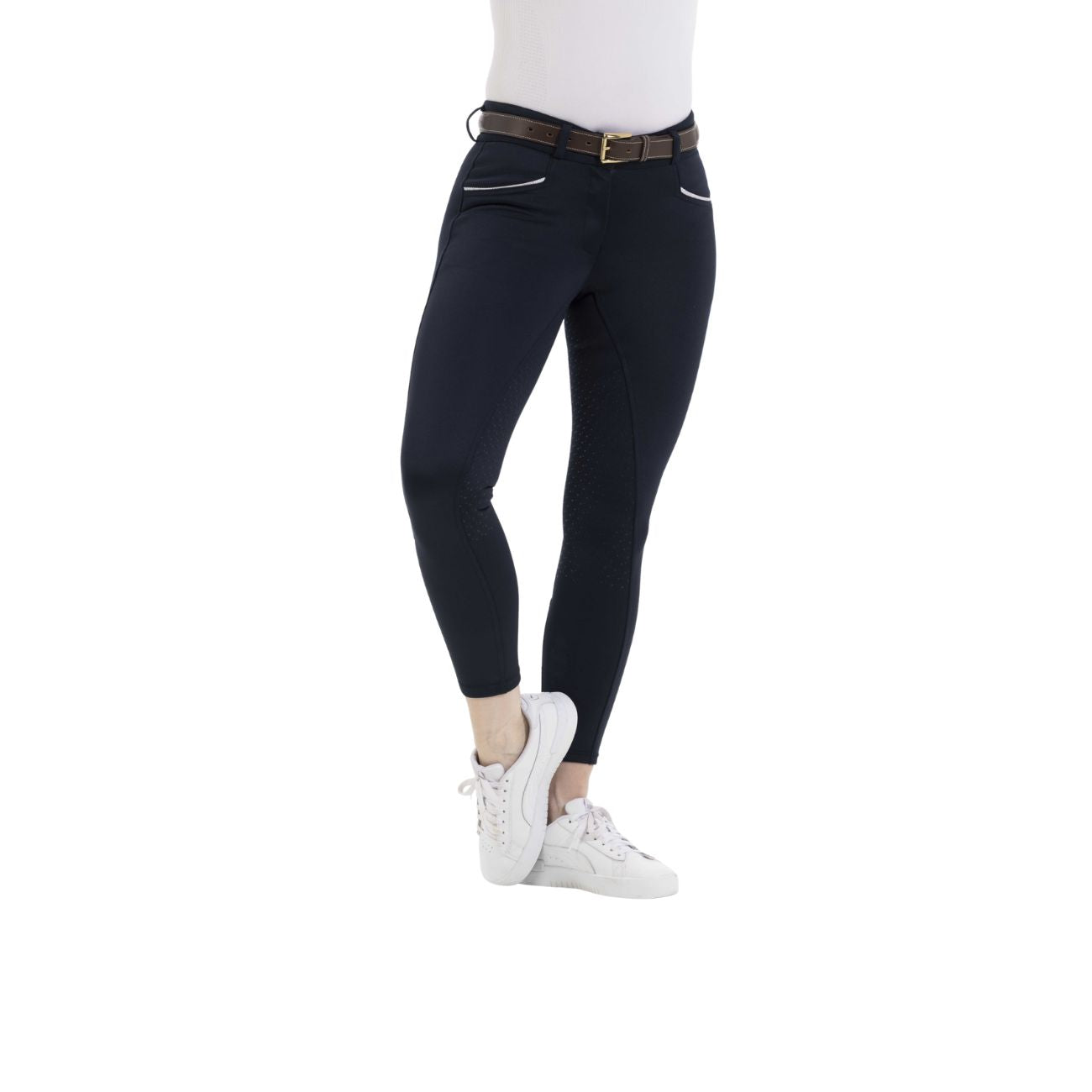 EQUITHEME Pantaloni Da Donna Claudine Equitheme Blu 979788 NAVY 