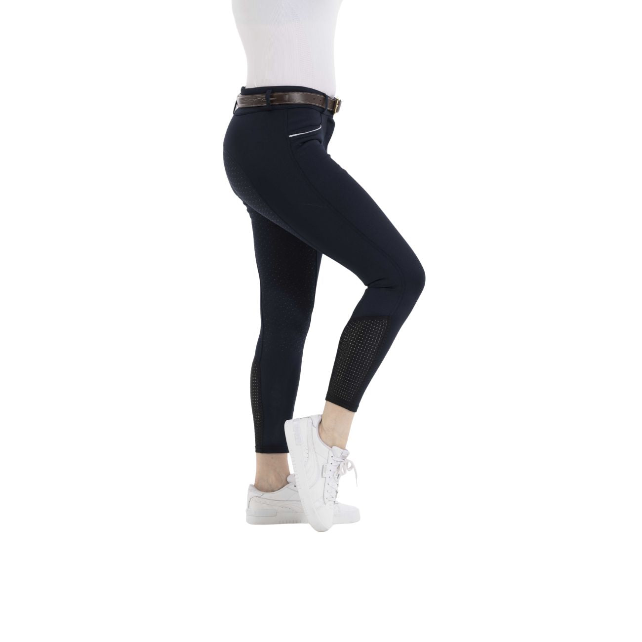 EQUITHEME Pantaloni Da Donna Claudine Equitheme Blu 979788 NAVY 