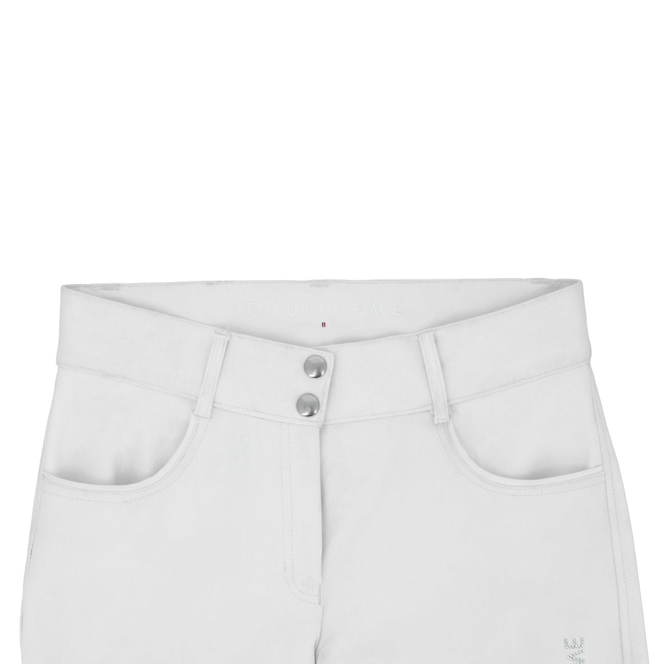 EQUITHEME Pantaloni Beverly Equitheme Bianco 979825 WHITE 