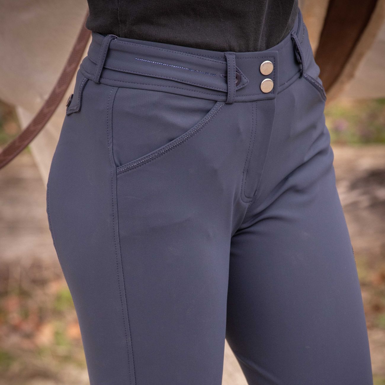 EQUITHEME Pantaloni Elegance Penelope 979922 NAVY 