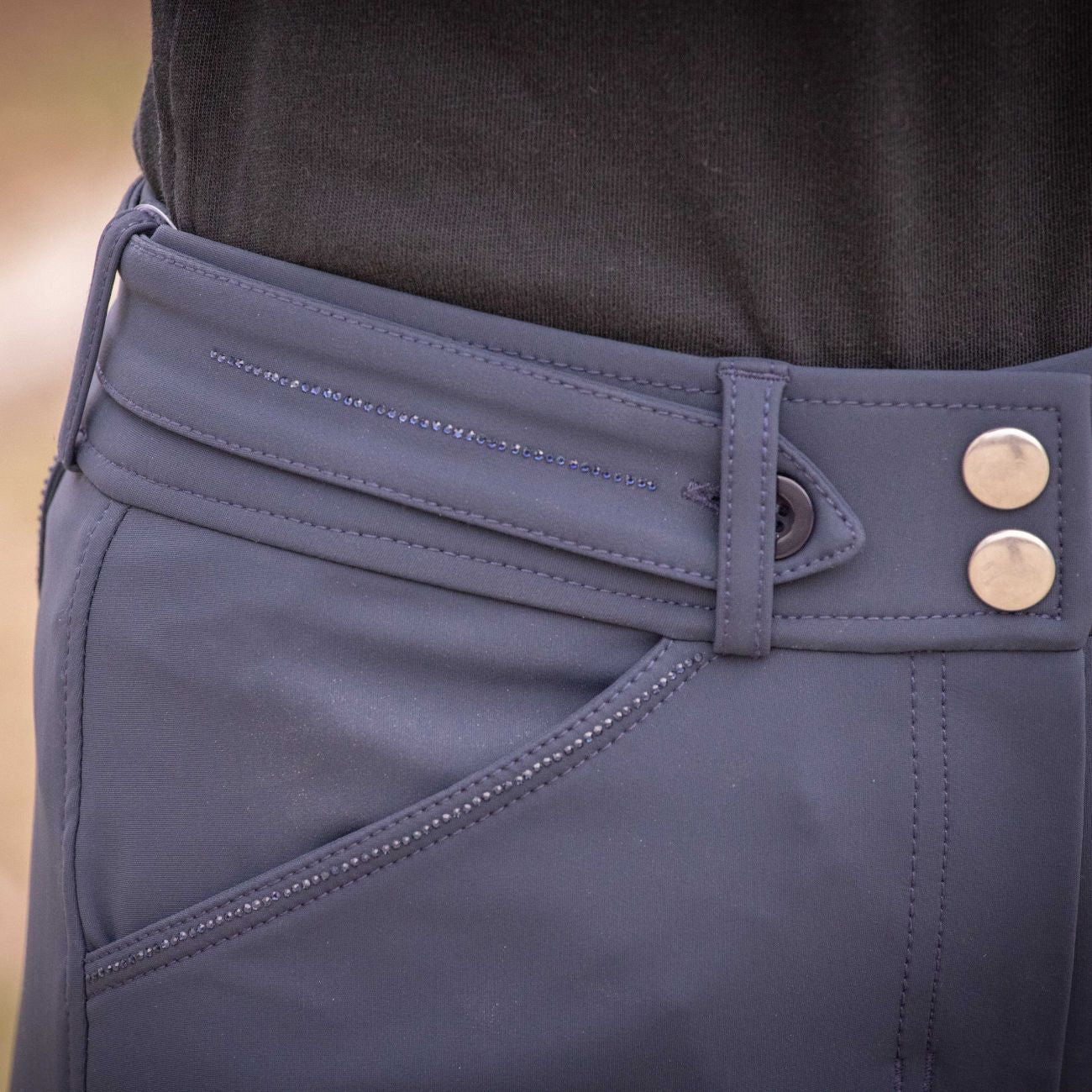 EQUITHEME Pantaloni Elegance Penelope 979922 NAVY 