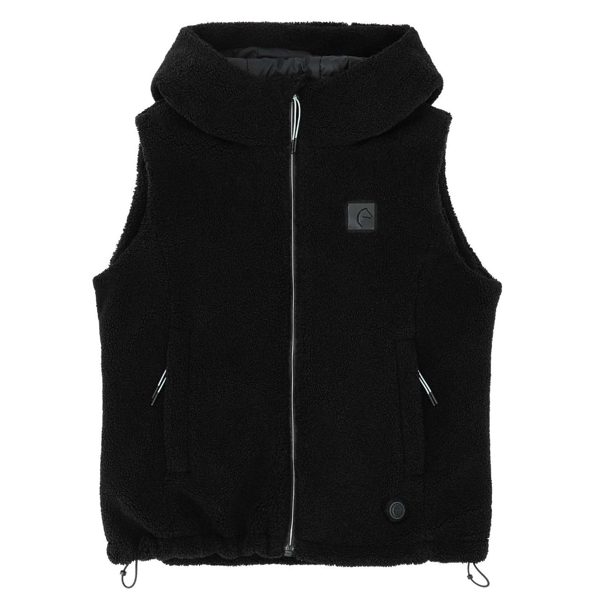 EQUITHEME Gilet Riscaldato Bodywarmer Valery 981005 BLACK 
