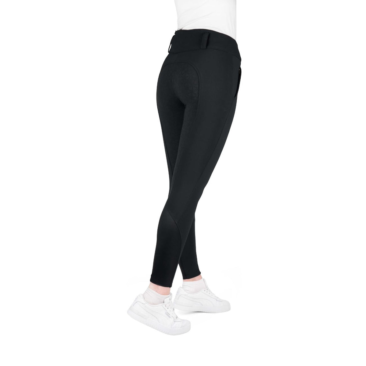 EQUITHEME Pantaloni Donna Riscaldati Sierra Nero 981100 BLACK 
