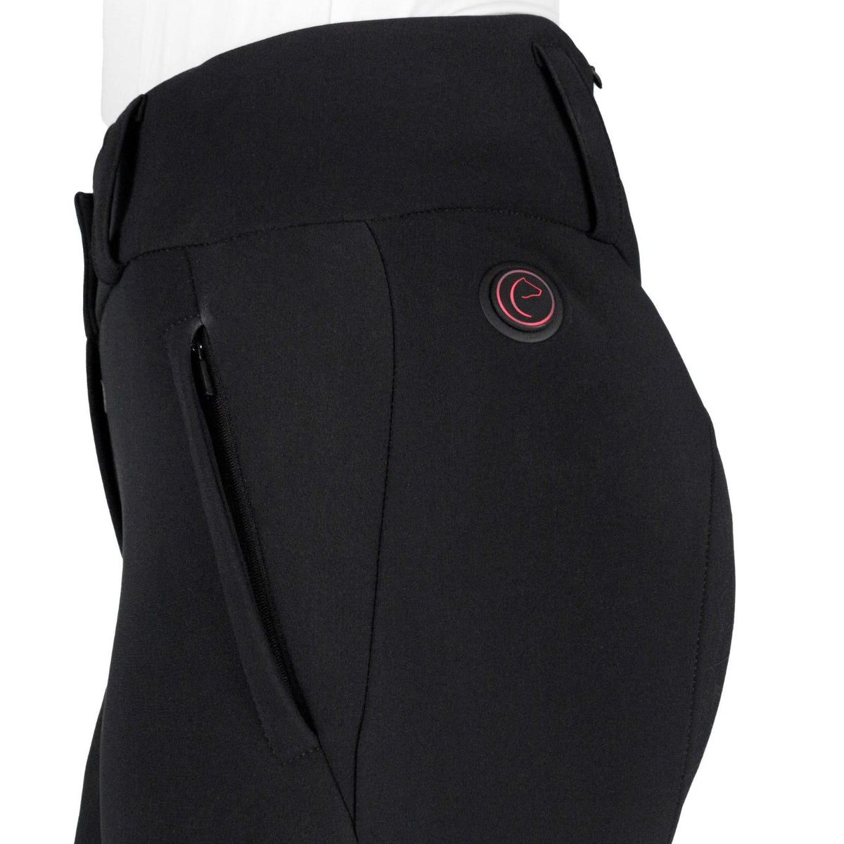 EQUITHEME Pantaloni Donna Riscaldati Sierra Nero 981100 BLACK 