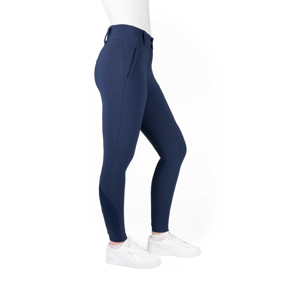 EQUITHEME Pantaloni Donna Riscaldati Sierra Blu 981100 NAVY 