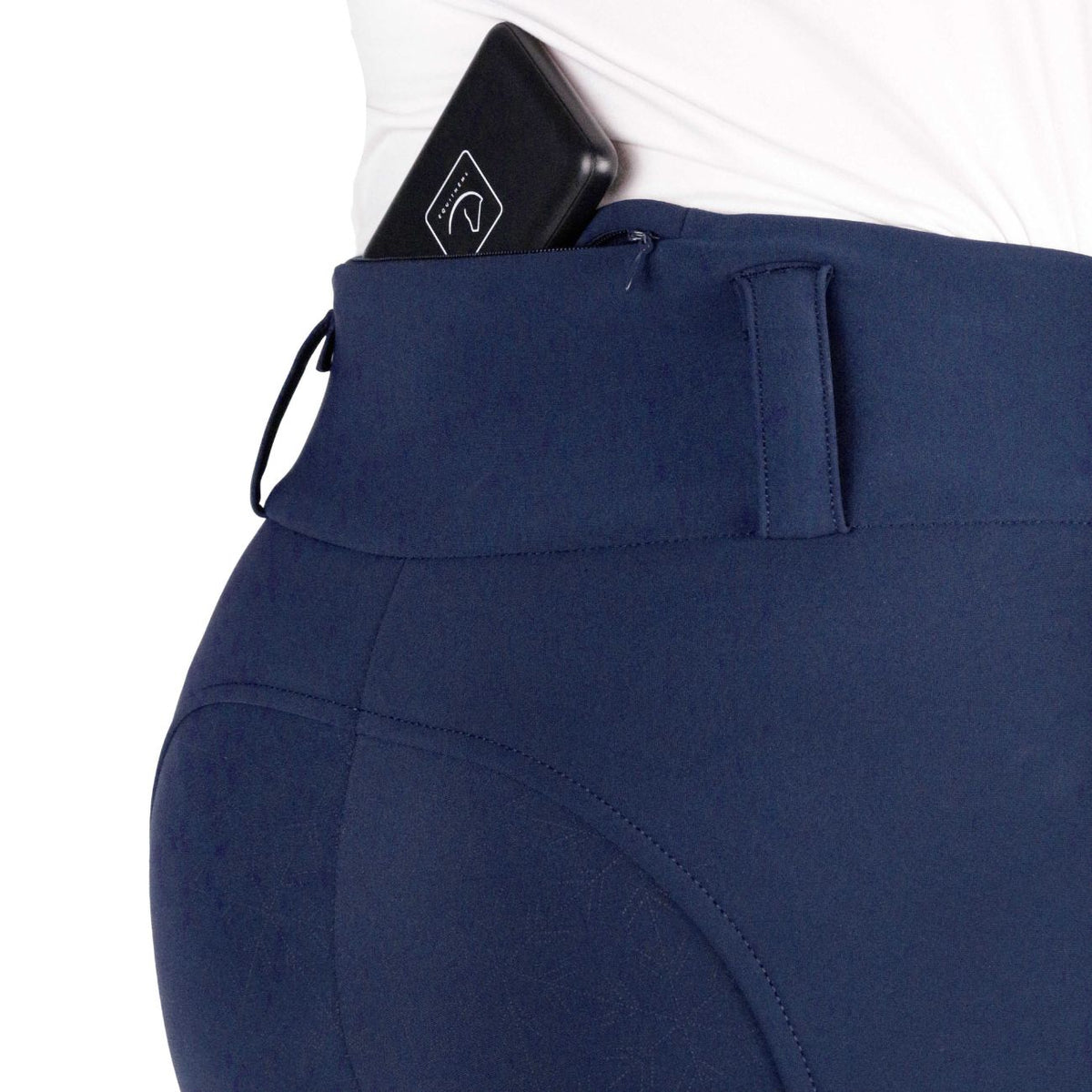 EQUITHEME Pantaloni Donna Riscaldati Sierra Blu 981100 NAVY 