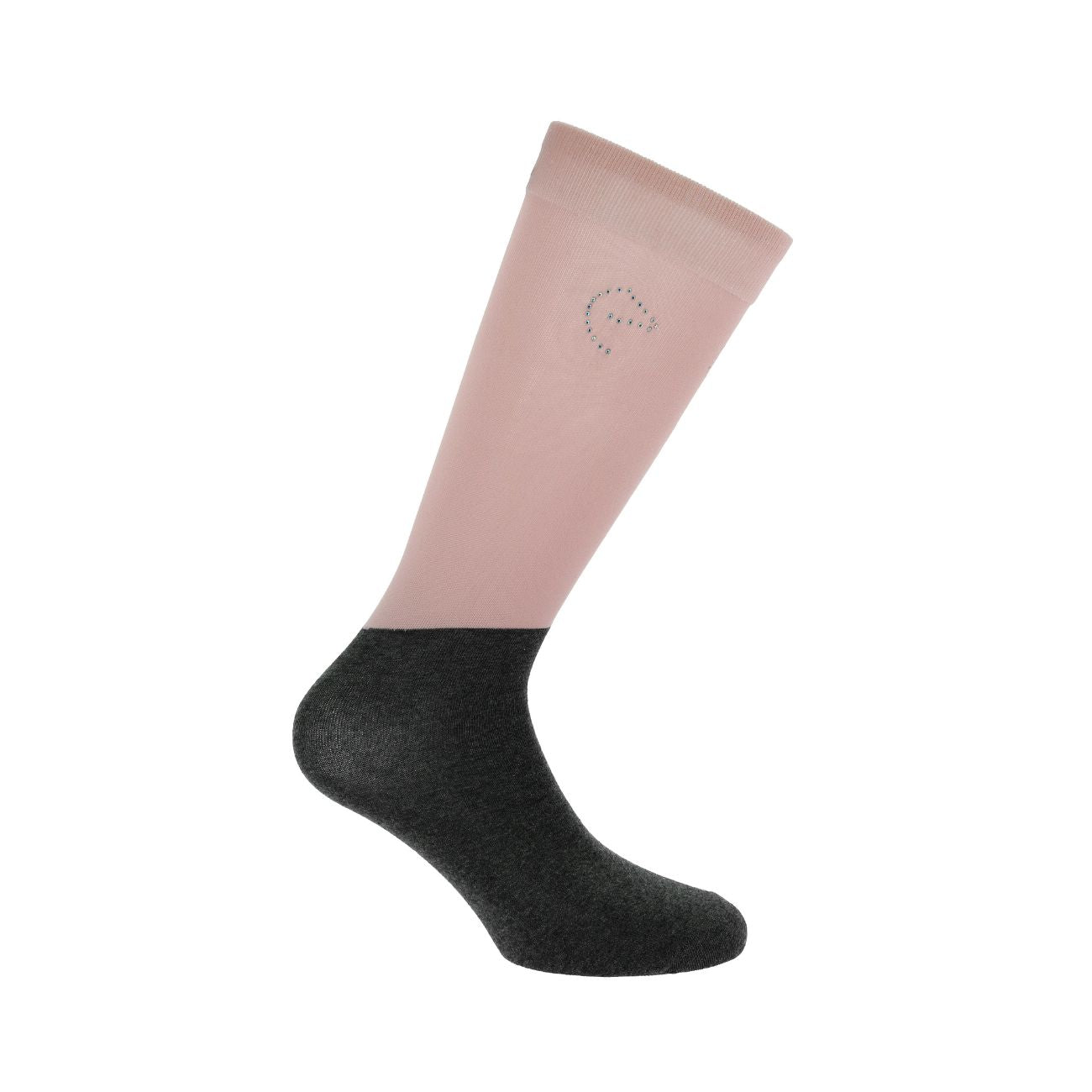 EQUITHEME Calze Bicolor Con Logo Equitheme Rosa/Grigio 9864 113PINK/ANTRACITE 