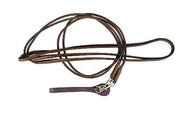 EURO RIDING EURO RIDING Redini di ritorno in cuoio e nylon Marrone - controllo dell'assetto 09EU13059 BROWN 