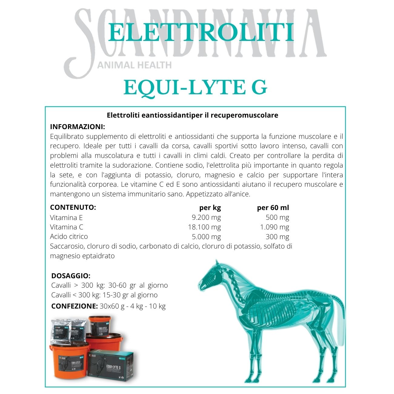FORAN Equi-Lyte G 4Kg 1102/B NEUTRO 
