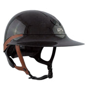 GPA Cap Global First Lady Hybrid Nero Brillante Con Inserto e Cinturino In Pelle Marrone GP251020002 BLACK/CHESTNUT 