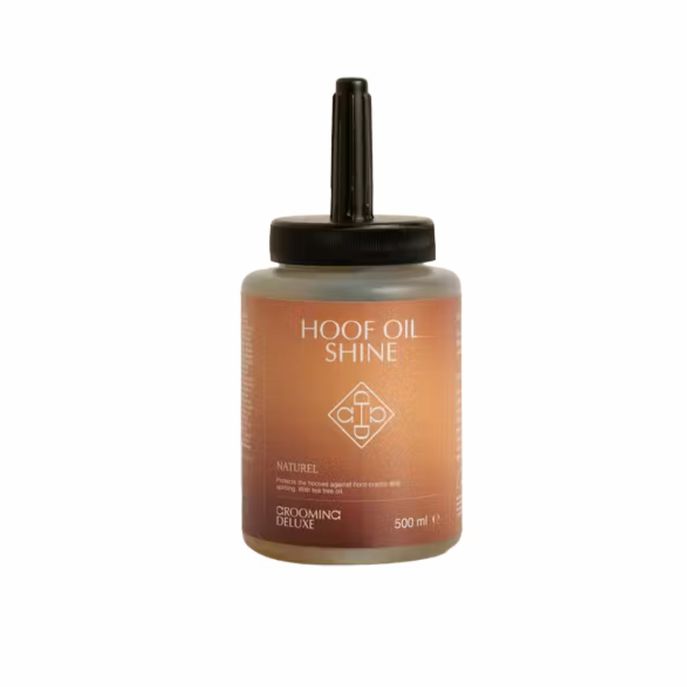 GROOMING DELUXE Olio Per La Cura Dello Zoccolo GD Hoof Oil Shine 500ml Kentucky Naturale 72108 02NATUREL 