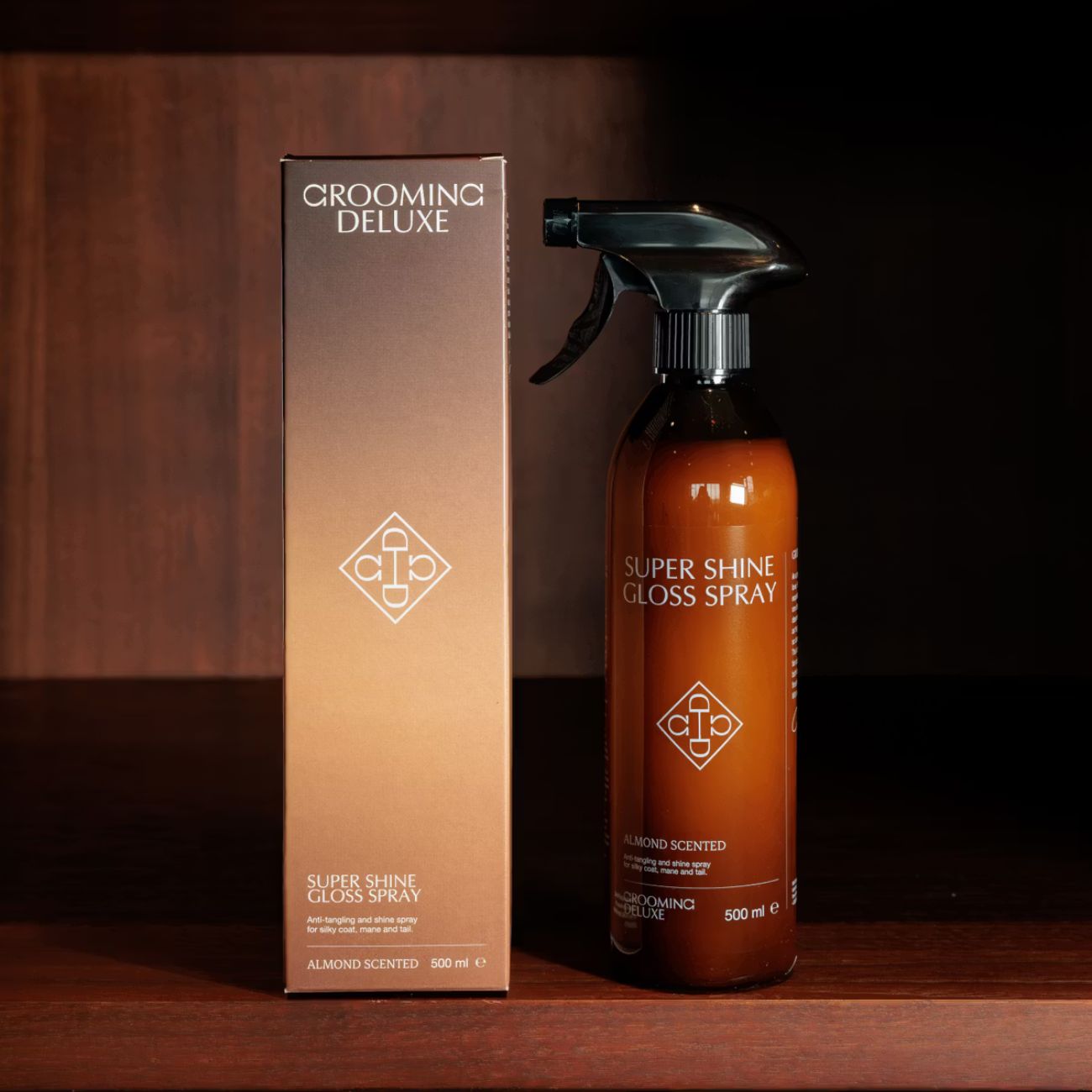 GROOMING DELUXE Spray Super Shine Gloss Grooming Deluxe 72113 NEUTRO 